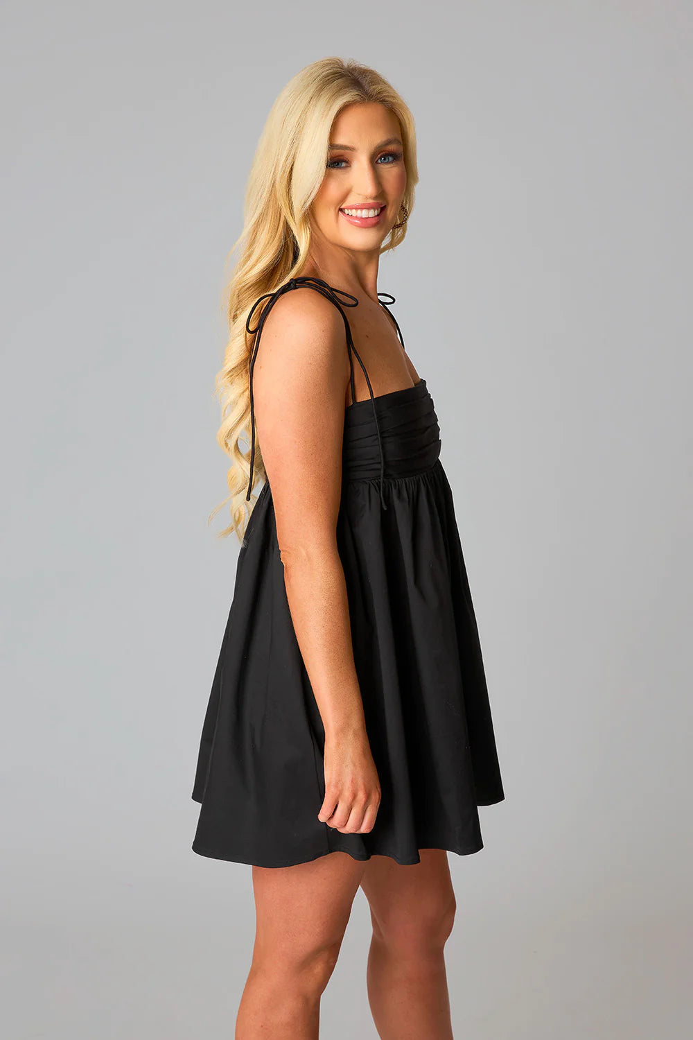 Buddy Love Mini Dress in Black