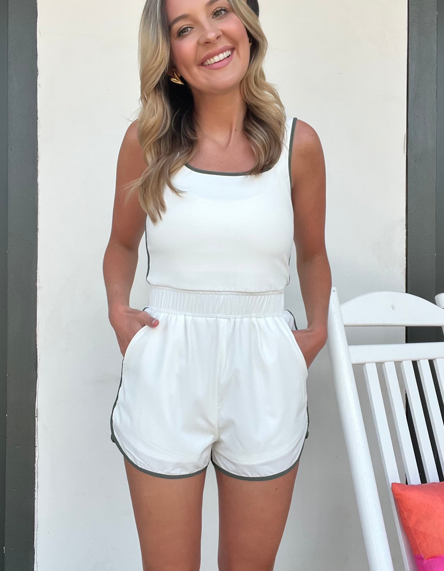 Run Around Active Romper