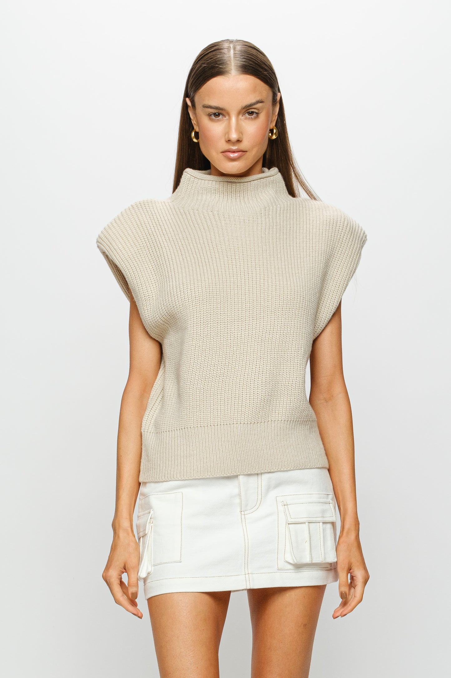Natural Sophie Sweater Top