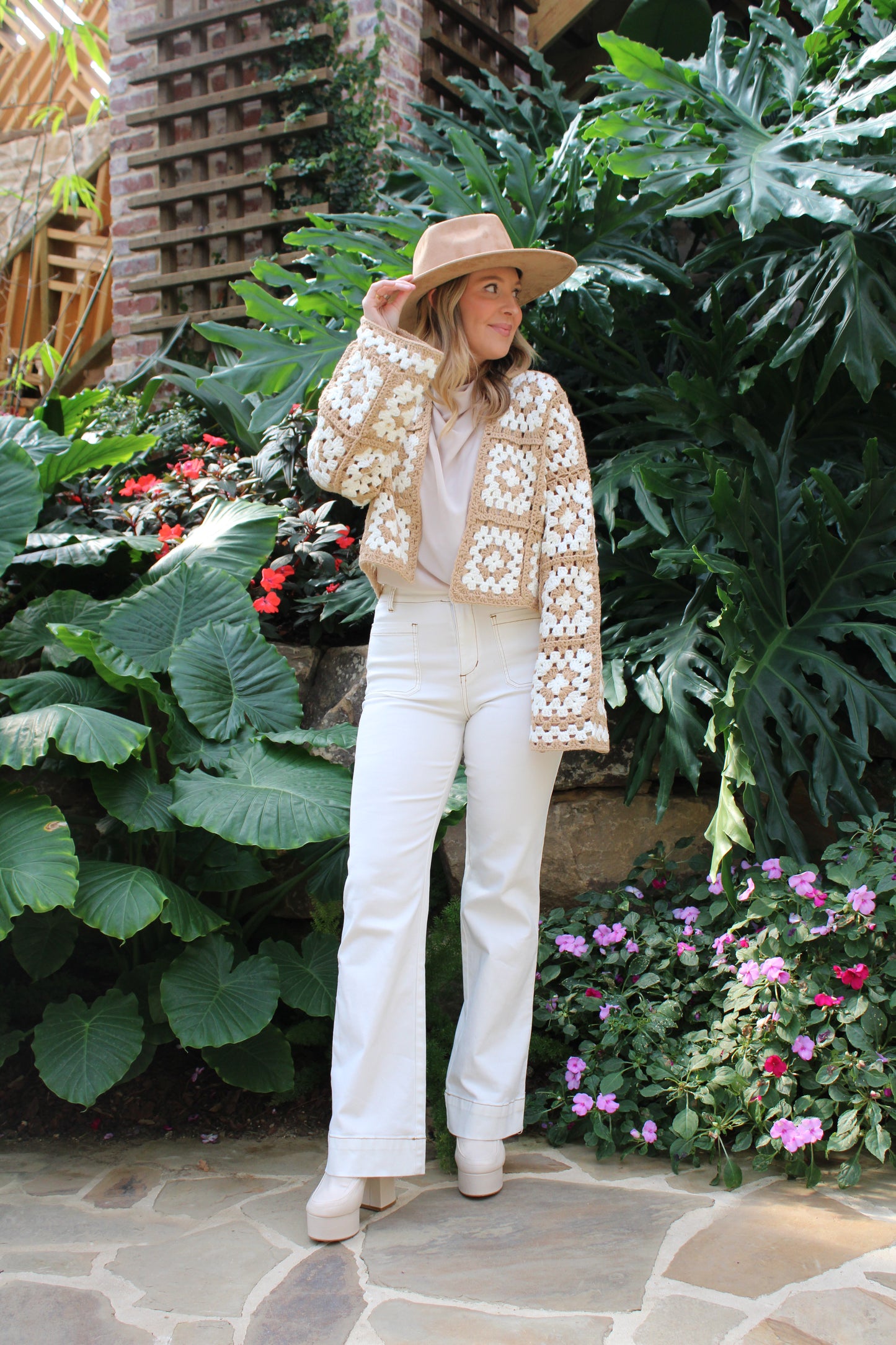 Clara Crochet Cardigan