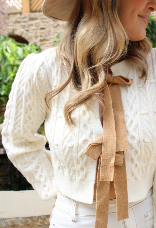 Chandler Cable Cardigan