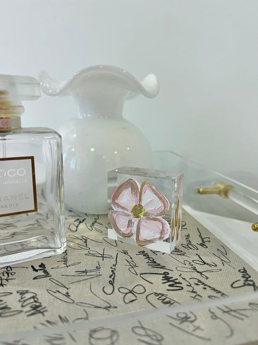 Dogwood Lucite Art