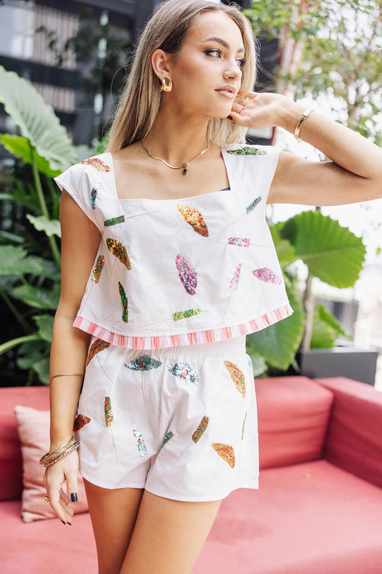 Queen of Sparkles Cocktail Umbrella Set