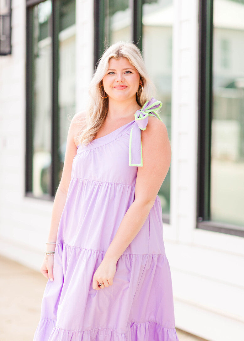Caryn Lawn Lavender Mia Dress