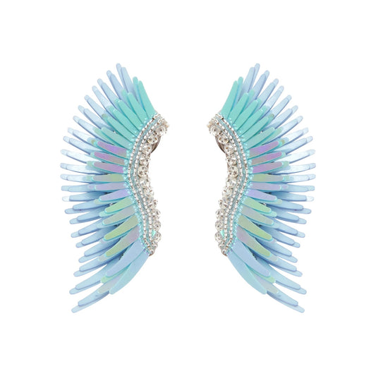 Mignonne Gavigan Metallic Blue Midi Madeline Earrings