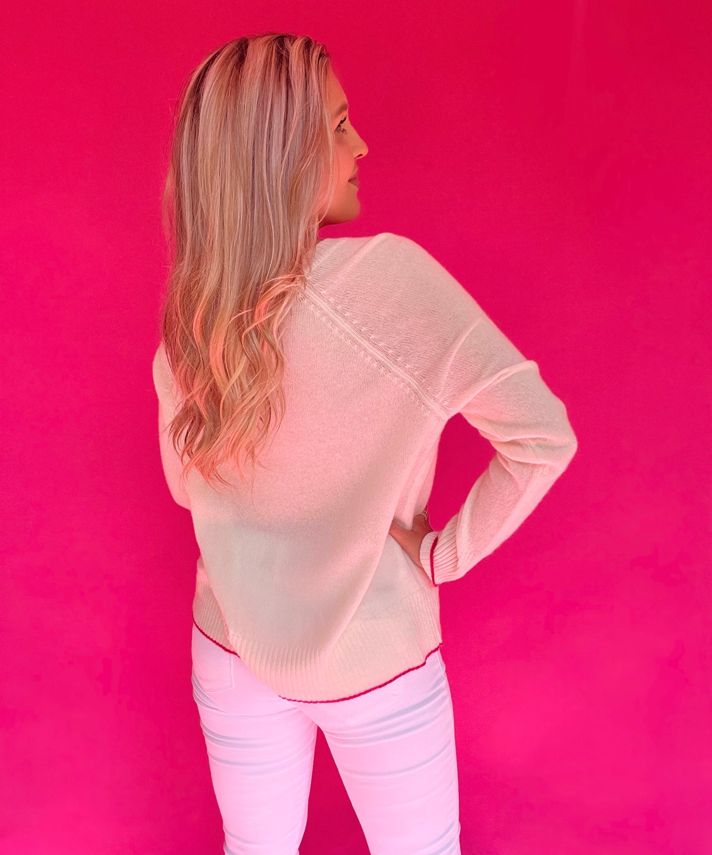 Meet Me In Paradise Cashmere Sweater