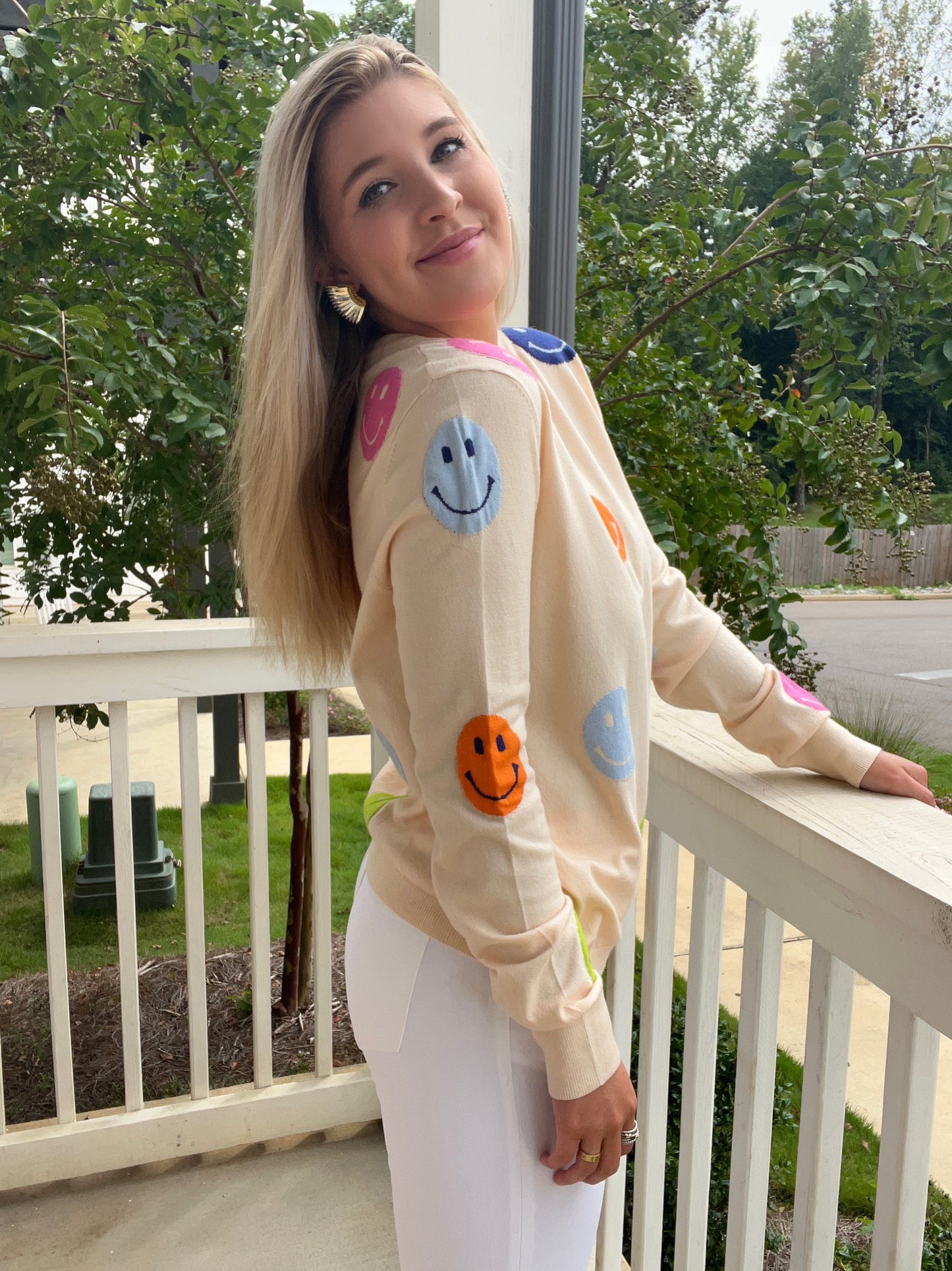 Rainbow Smiles Sweater