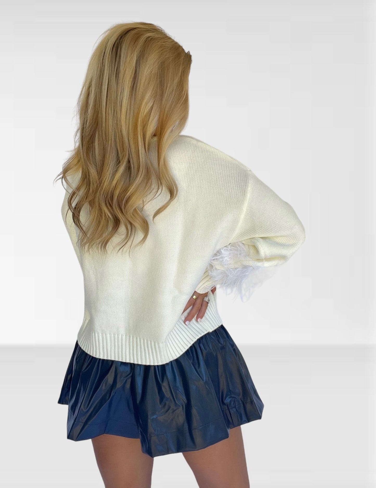 Queen of Sparkles Feather Tigers Sweater