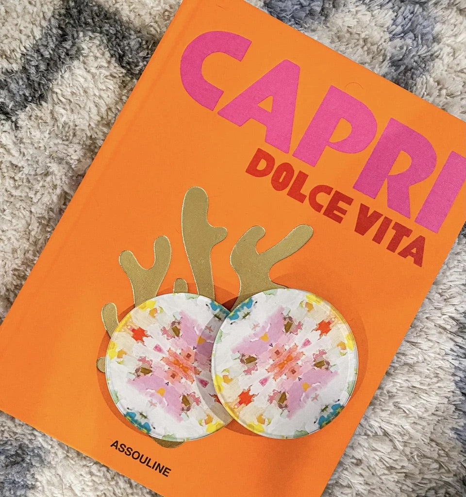 Laura Park Giverny Coaster Set