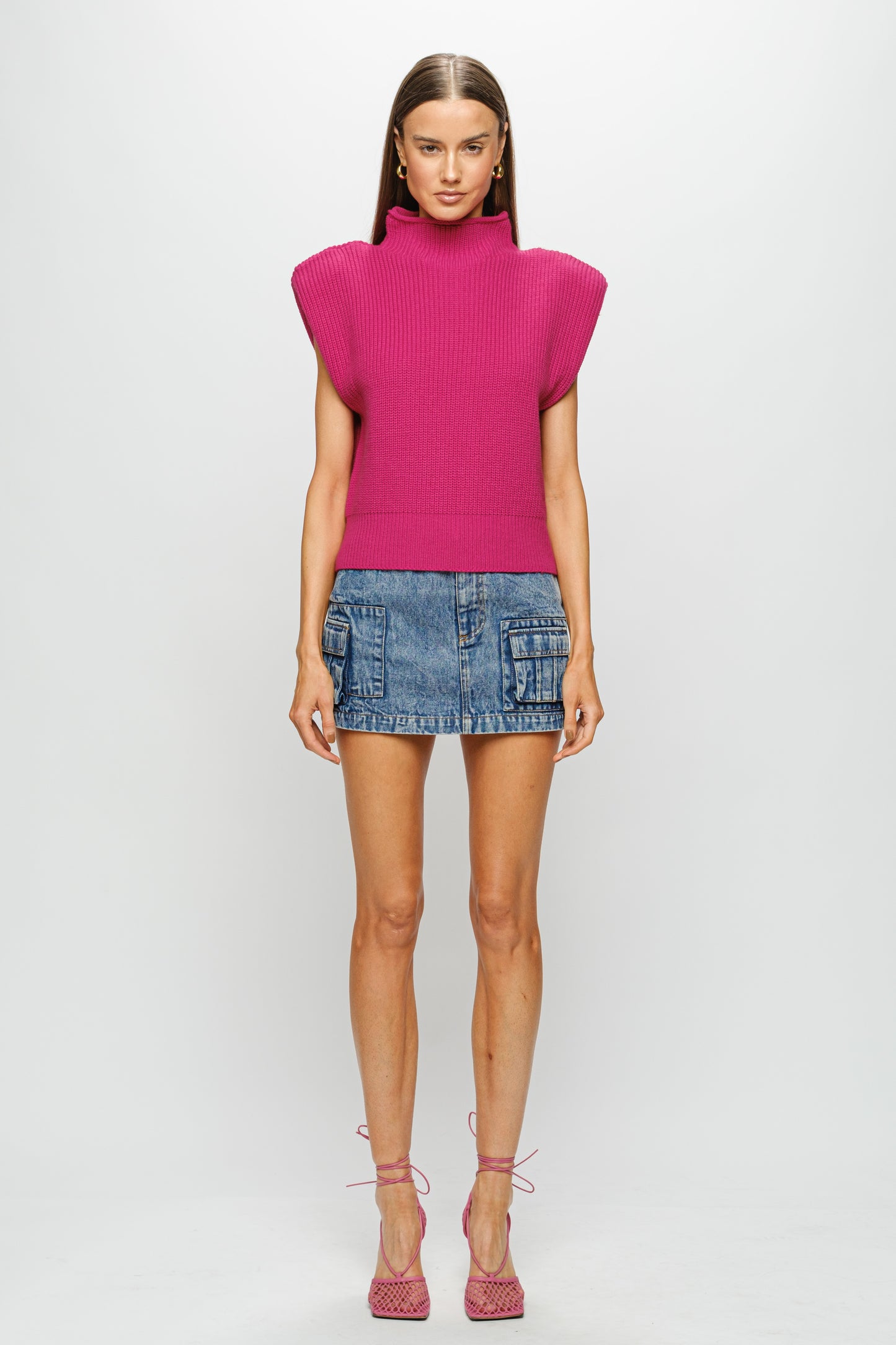 Pink Sophie Sweater Top