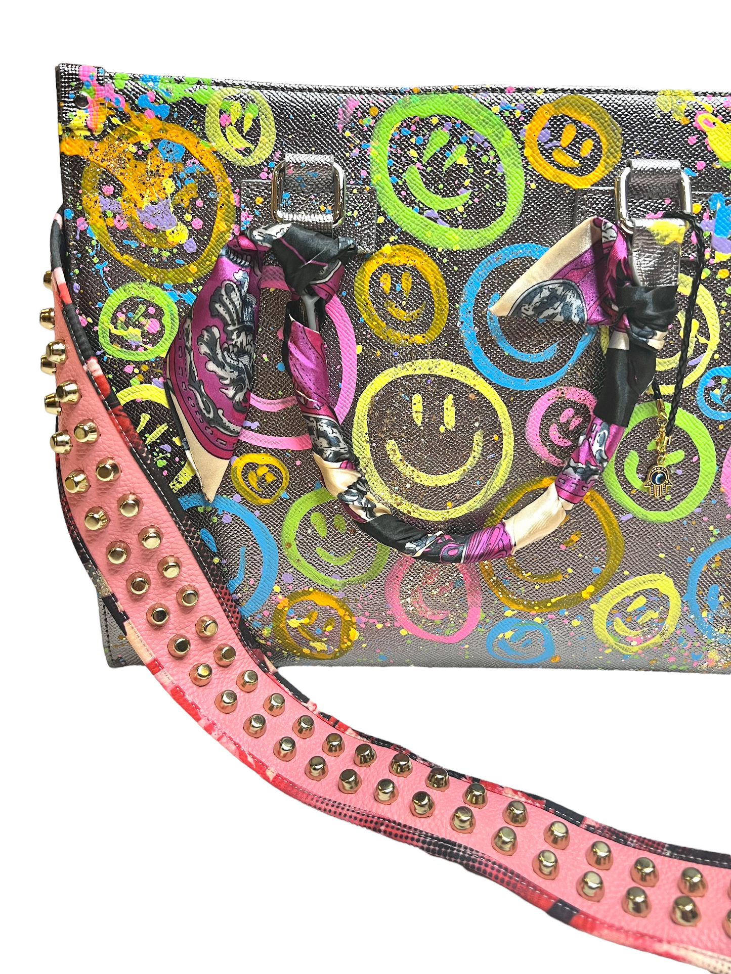Anca Barbu Pastel Smiles Bag