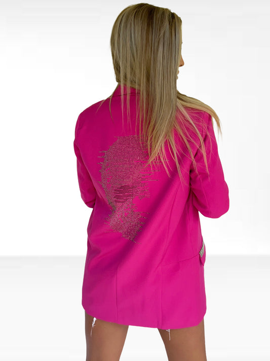 Pink Life of the Party Blazer