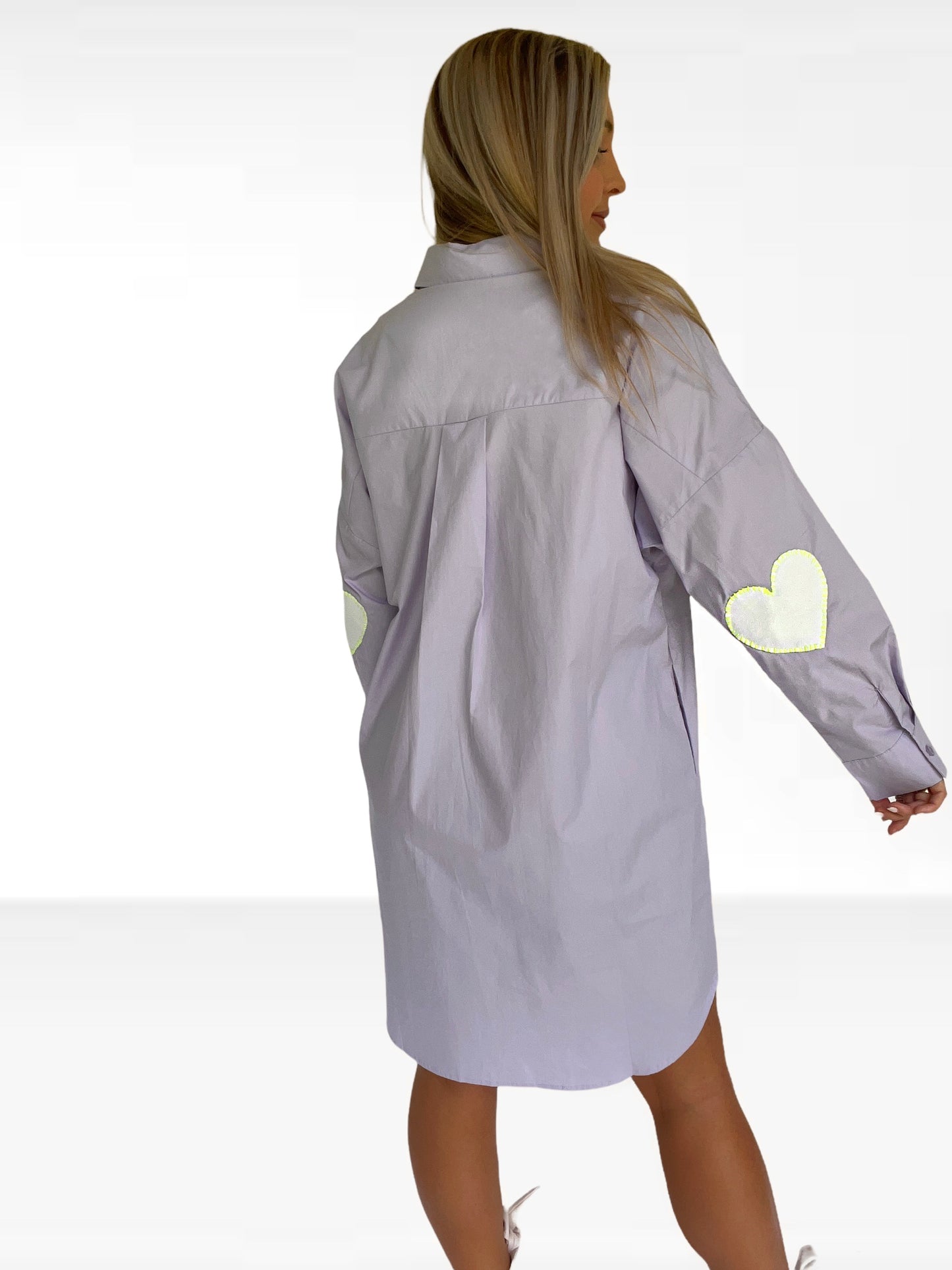 Caryn Lawn Preppy Lavender Dress