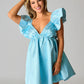 Buddy Love Shimmer Ruffle Dress