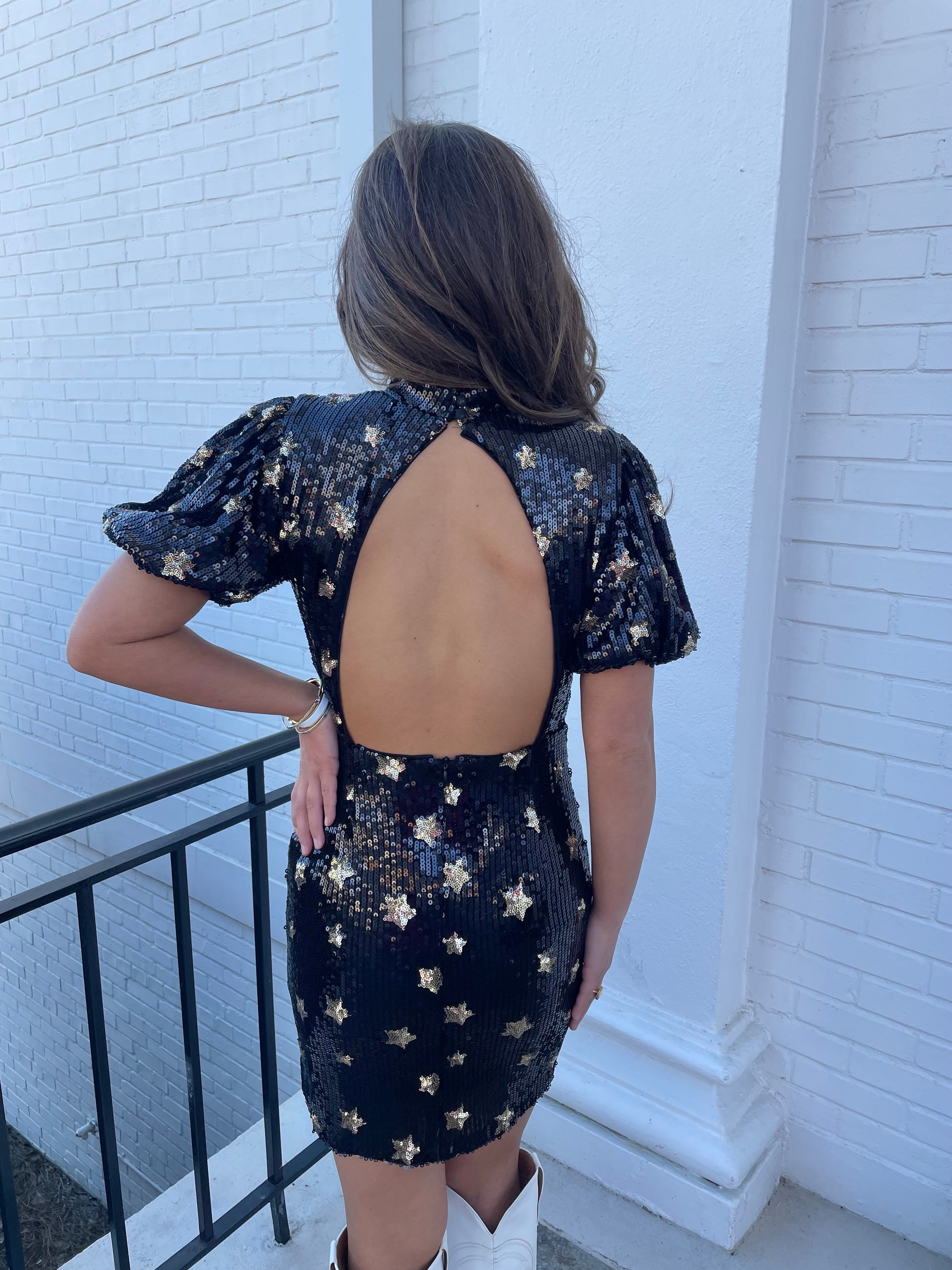 starry night sequin dress The Starry Night Dress. Star Embellished Tulle Navy Velvet Handmade Dress
