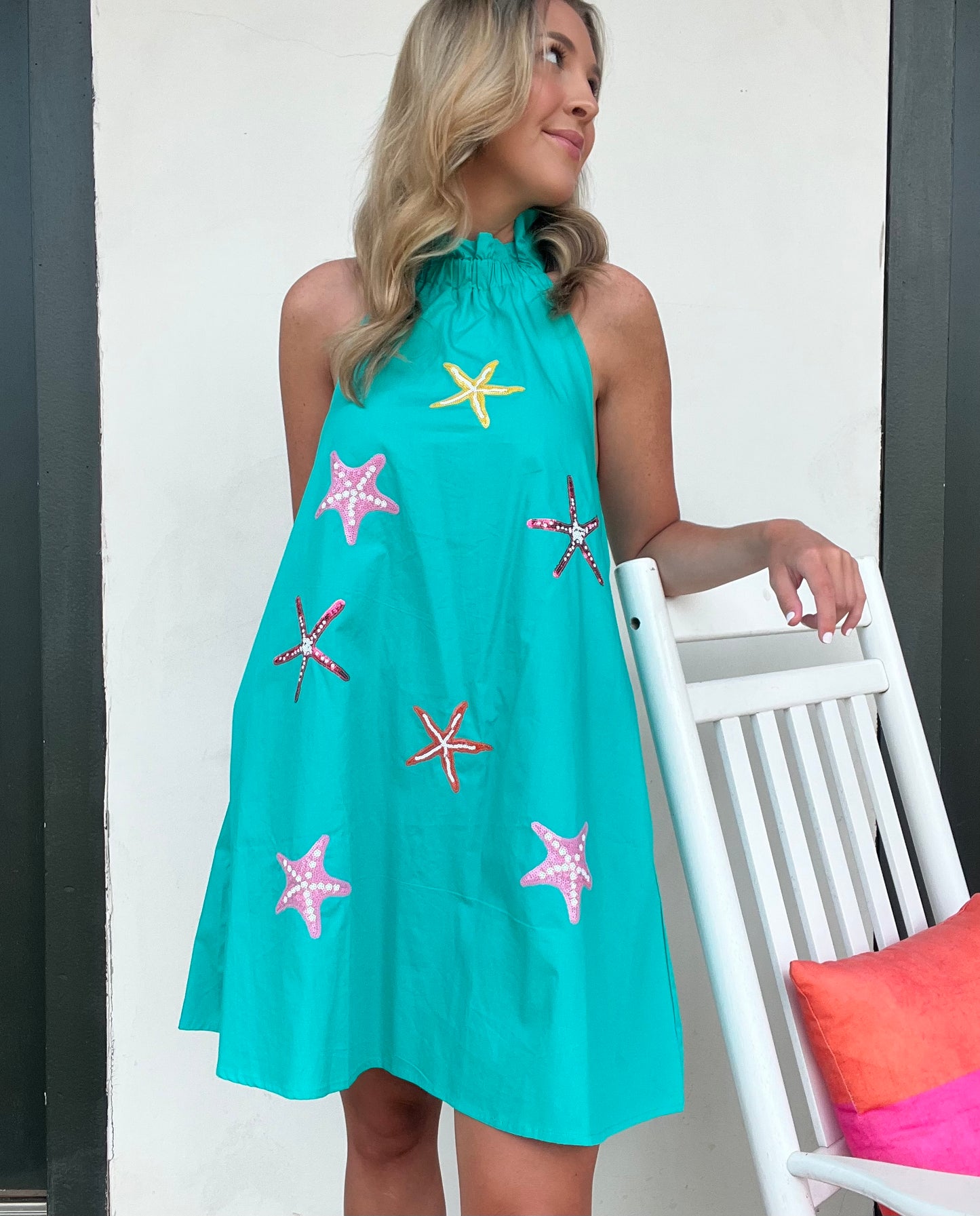 Sequin Starfish Dress