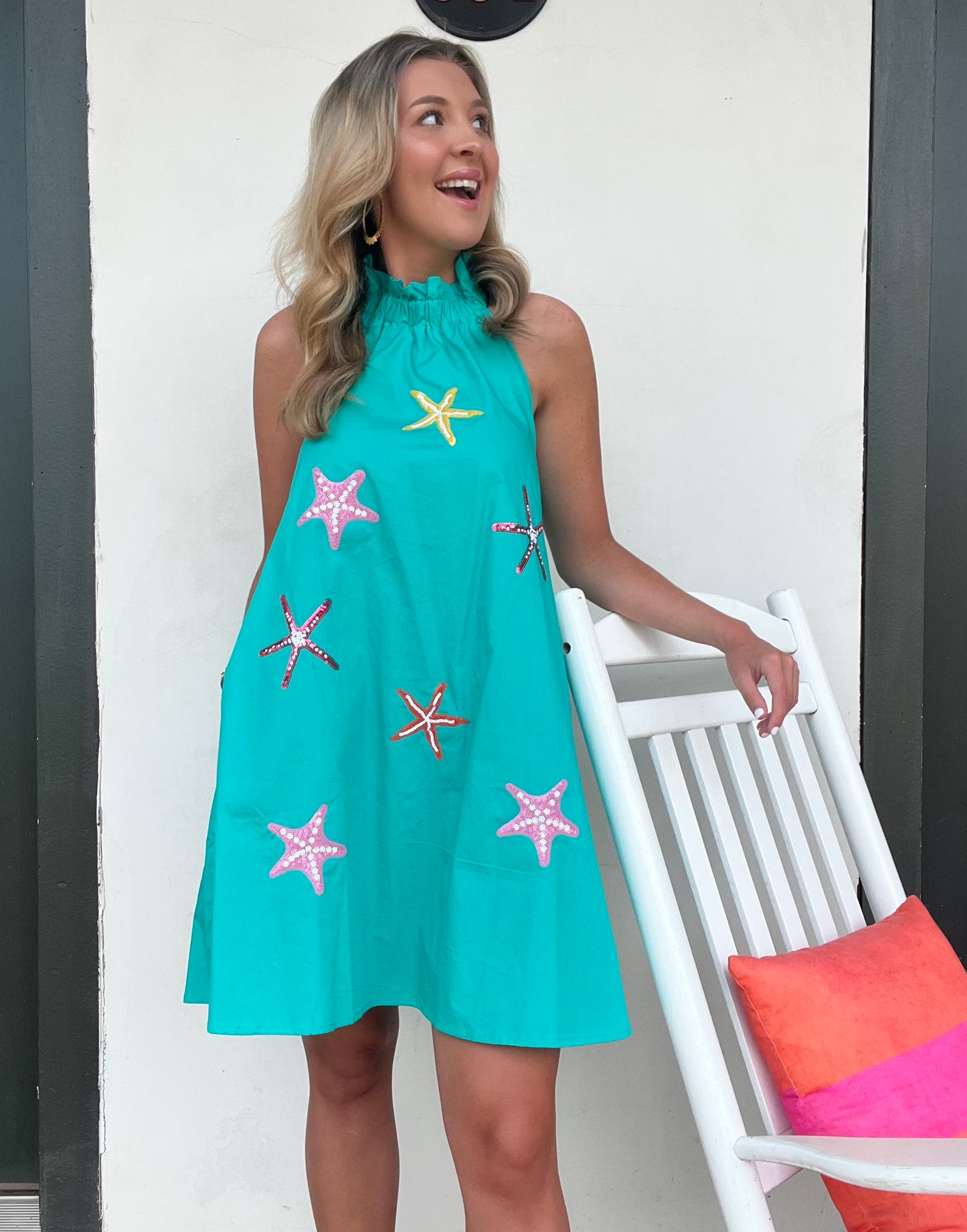 Sequin Starfish Dress