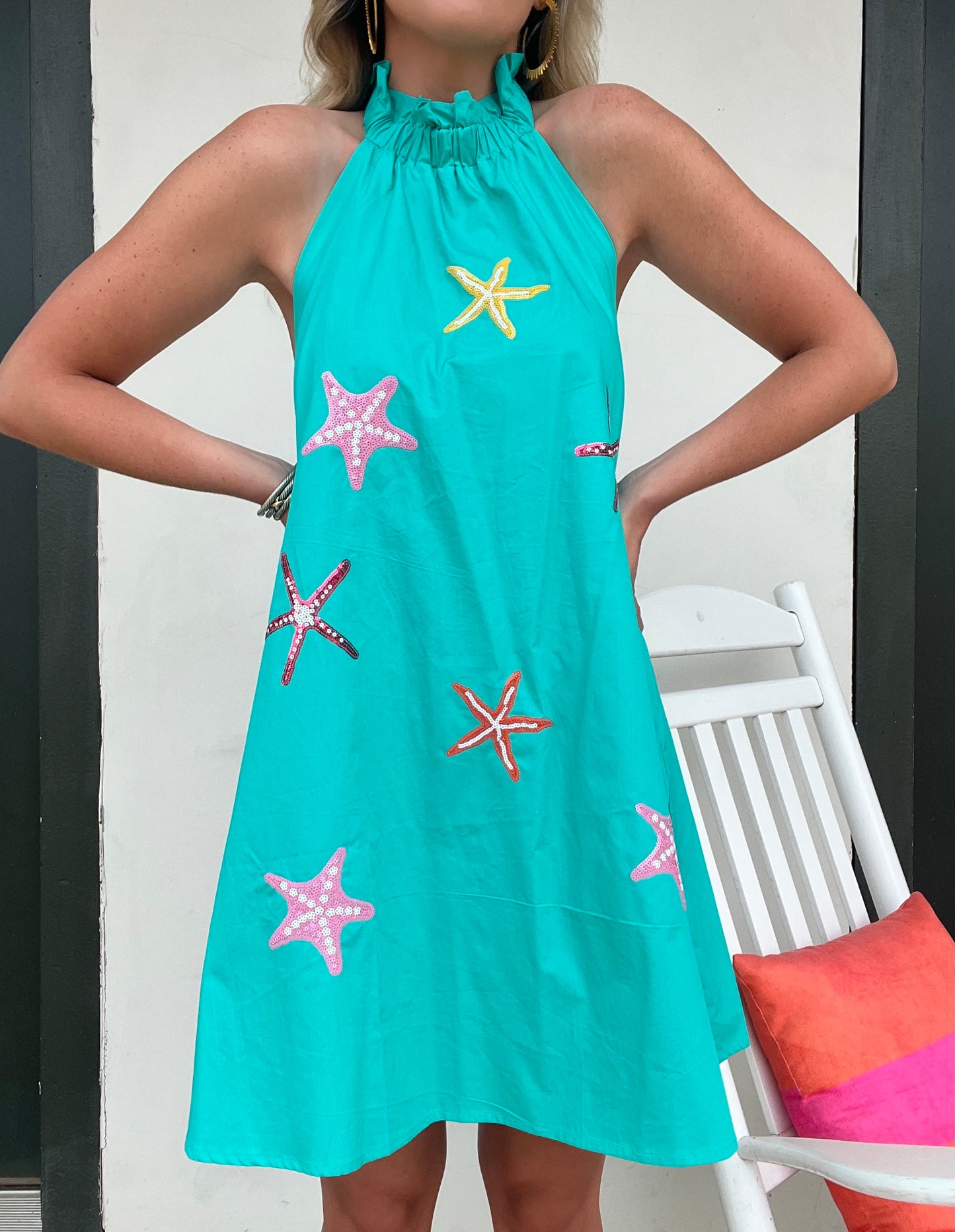 Sequin Starfish Dress