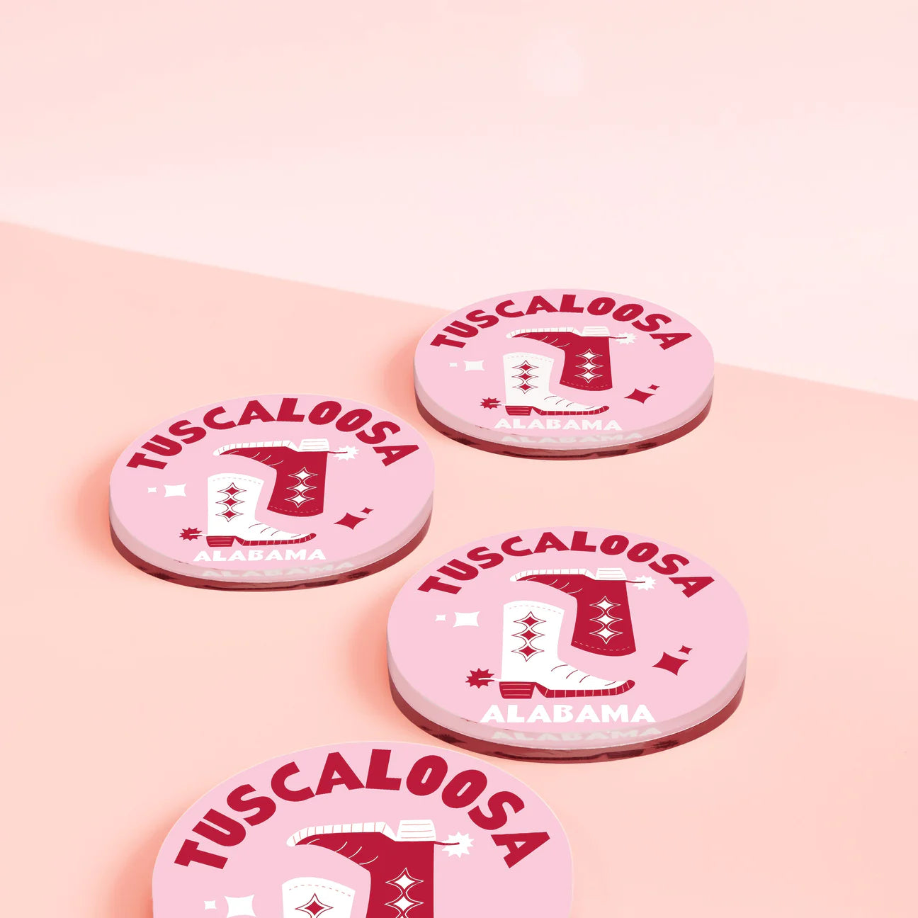 Tuscaloosa Kickoff Coaster Set