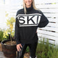 Ski Sweater in Black