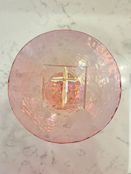 Lucite Cross Art