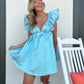 Buddy Love Shimmer Ruffle Dress