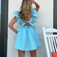 Buddy Love Shimmer Ruffle Dress