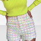 Pastel Tweed Shorts