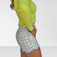 Pastel Tweed Shorts