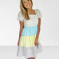 Pastel Seersucker Dress