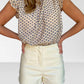 Ruffle Dot Blouse