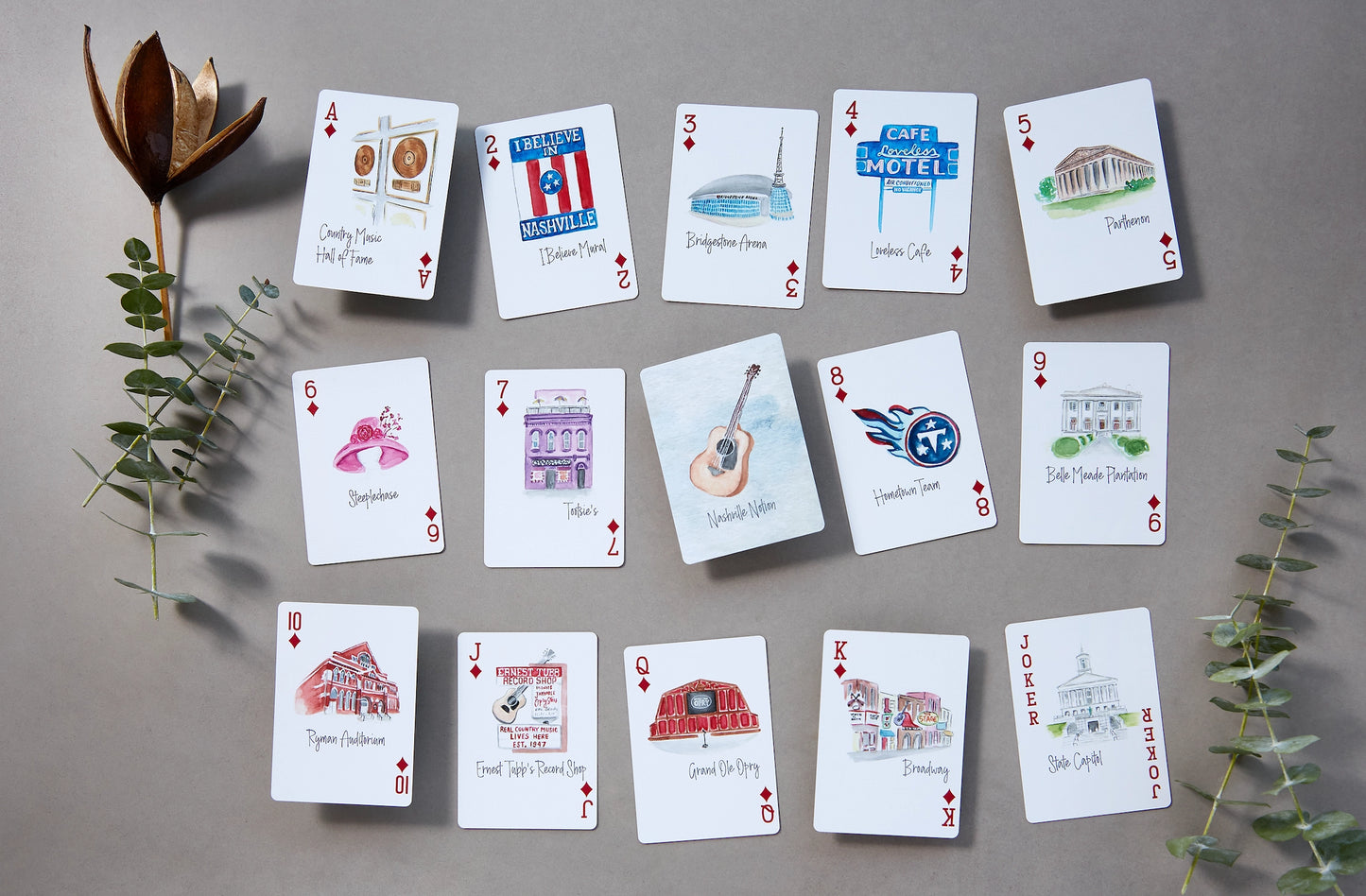 Nashville Notion Playing Cards