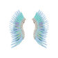 Mignonne Gavigan Metallic Blue Midi Madeline Earrings