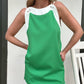 Green Waves Dress