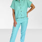 Mint Leather Top