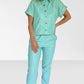 Mint Leather Top