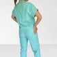 Mint Leather Top