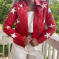 Buddy Love Leather Star Jacket