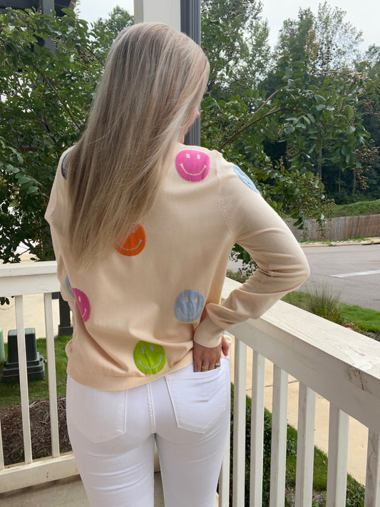 Rainbow Smiles Sweater