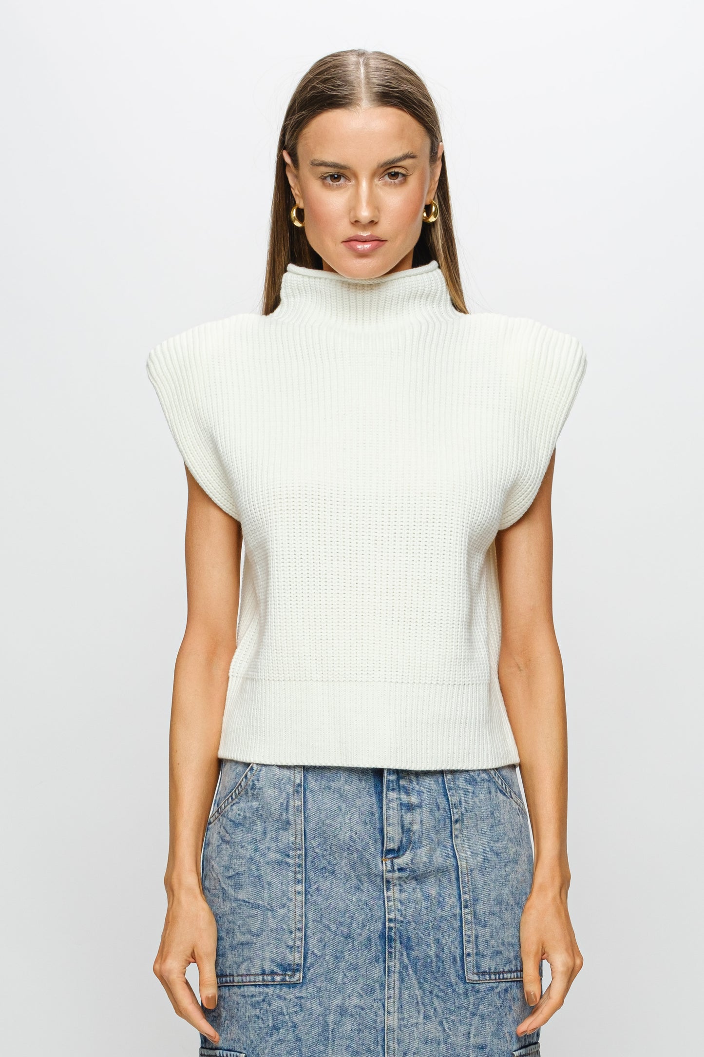 Ivory Sophie Sweater Top