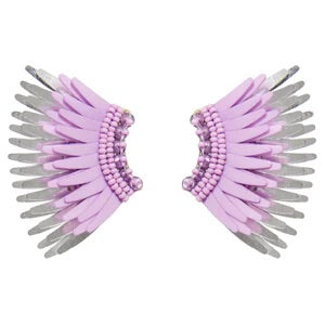 Mignonne Gavigan Lilac Mini Madeline Earrings