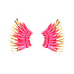 Mignonne Gavigan Neon Pink Mini Madeline Earrings