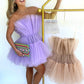 Lilac Mini Party Dress