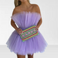 Lilac Mini Party Dress