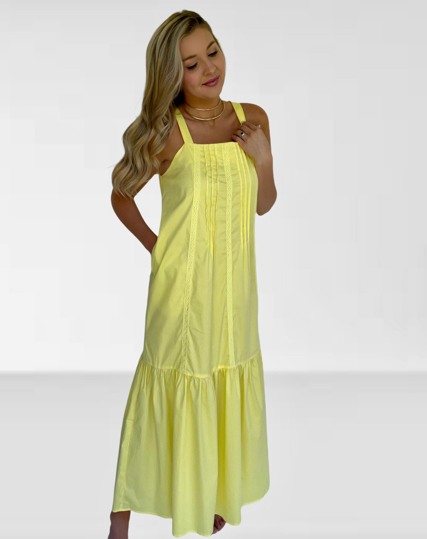 Baby Yellow Maxi Dress