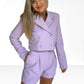 Lavender Power Suit Set