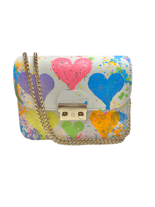 Anca Barbu Neon Hearts Bag