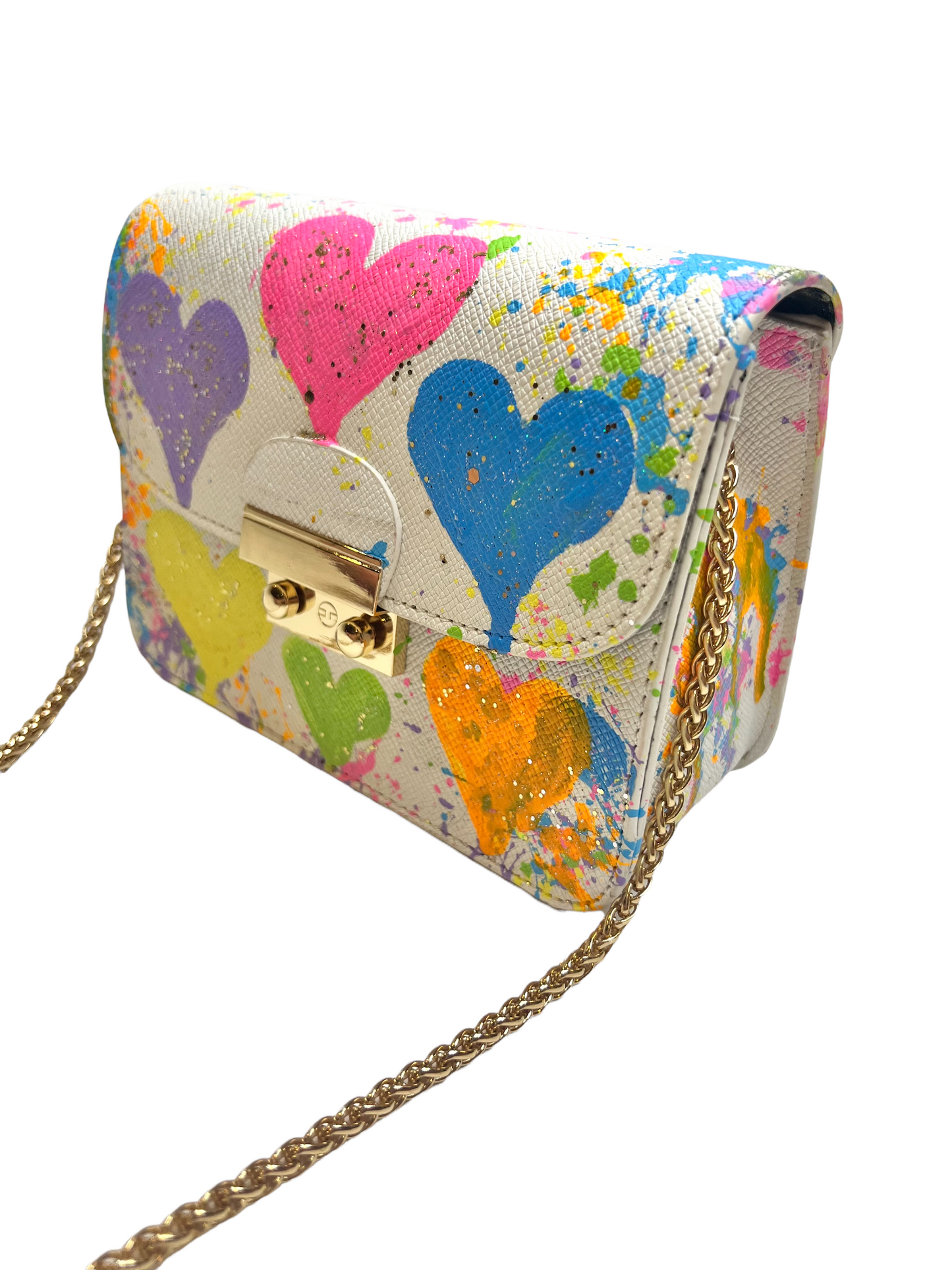 Anca Barbu Neon Hearts Bag