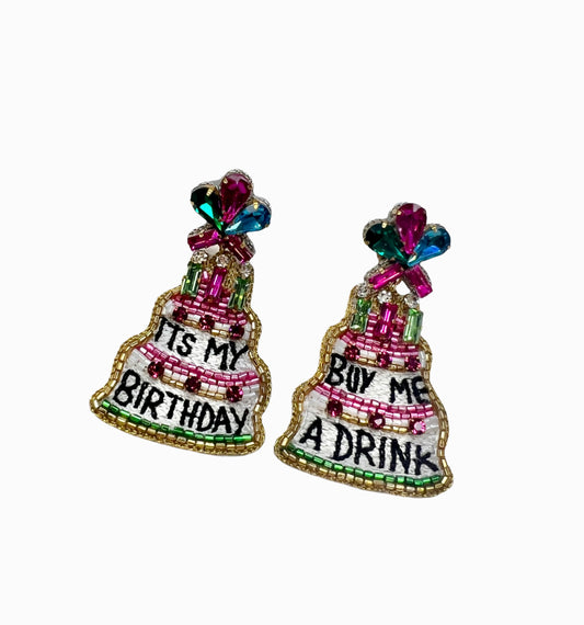 Buy Me A Drink Earrings