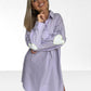 Caryn Lawn Preppy Lavender Dress